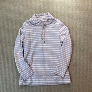LL Bean Women’s Ultrasoft Sweats Funnelneck Pullover - XS Petite - Excellent Con